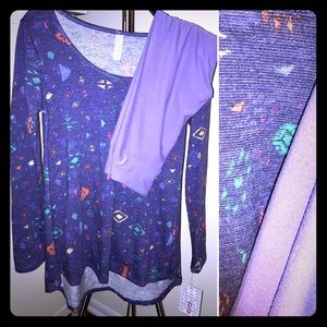 LAST CHANCE! NWT LulaRoe Lynnae, matching leggings